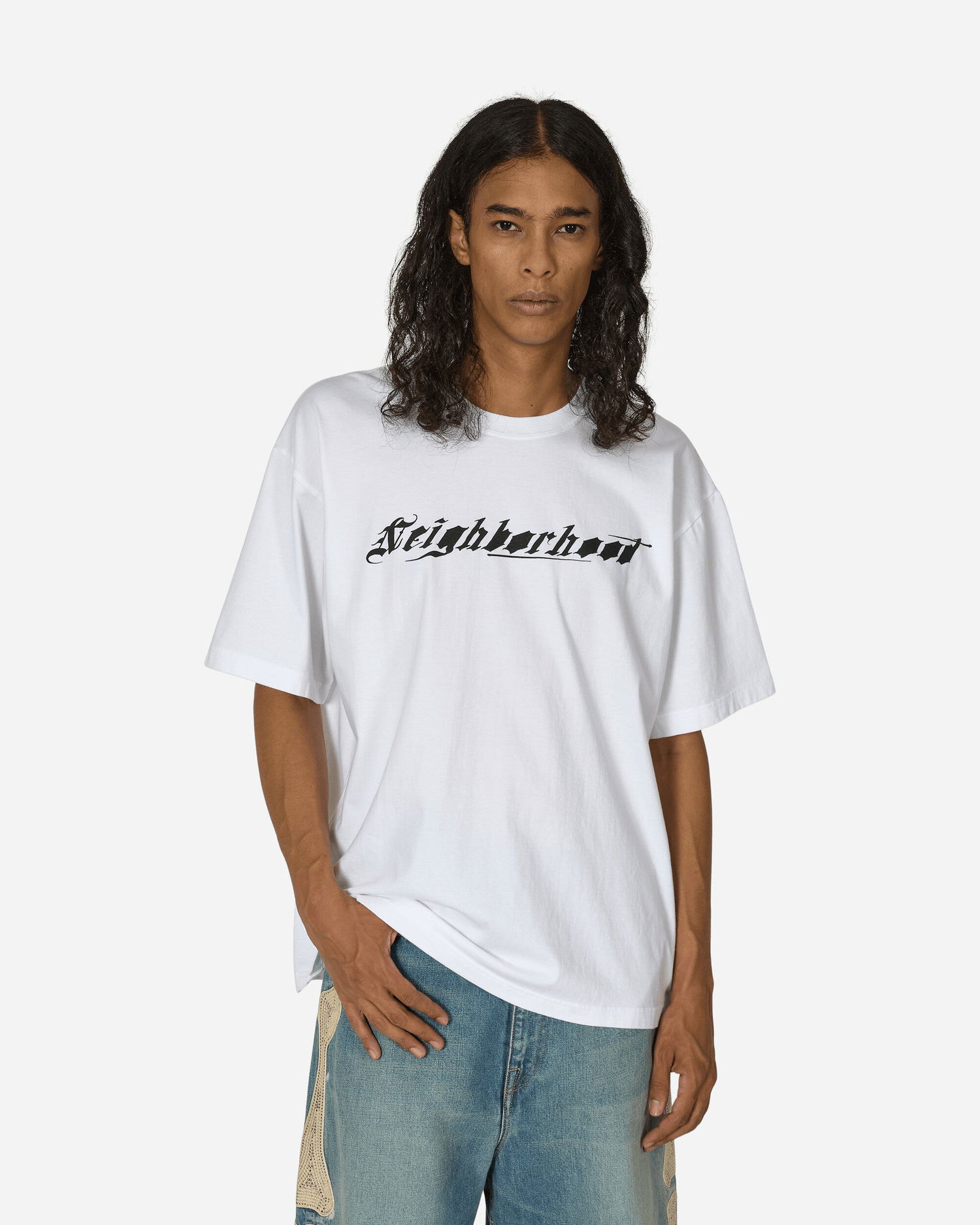 Тениска Neighborhood Dr. Woo SS-2 T-Shirt White Бяло | 241PCDWN-ST02S 1, 1