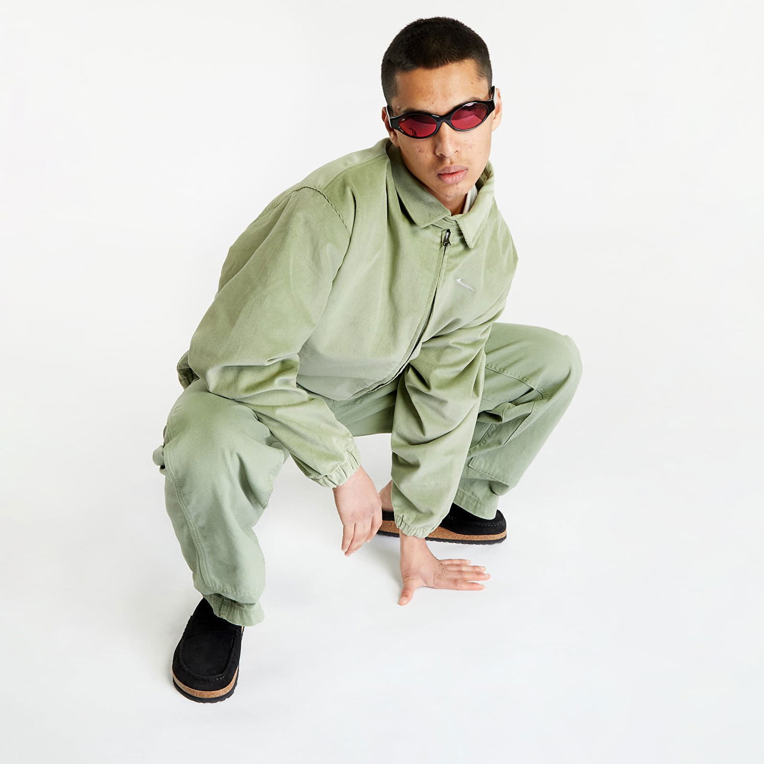 Яке Nike Life Harrington Jacket Зелено | DX9070-386, 1