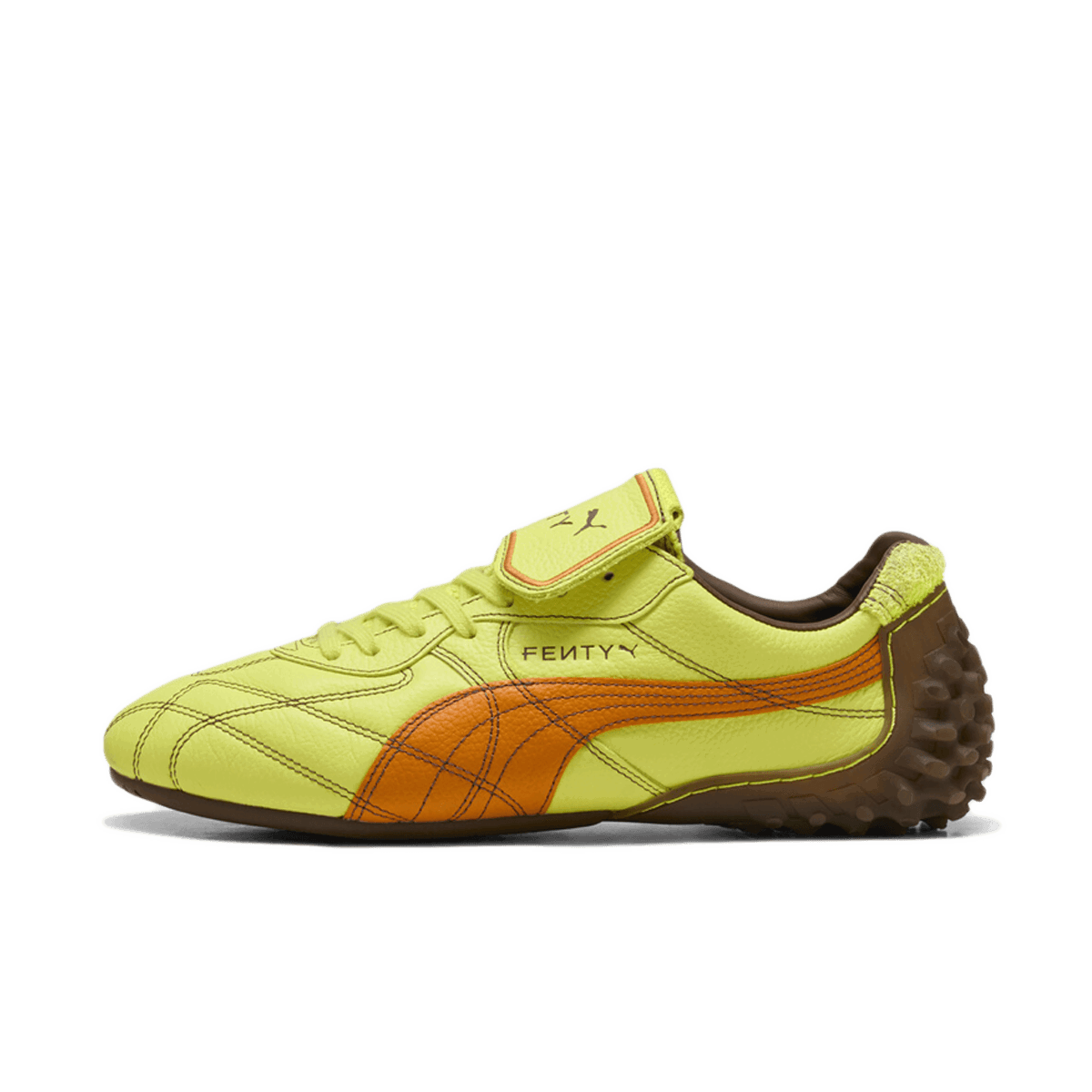 Кецове и обувки Puma FENTY x Avanti LS Stitched 'Lime Sheen' Жълто | 404813-02, 0