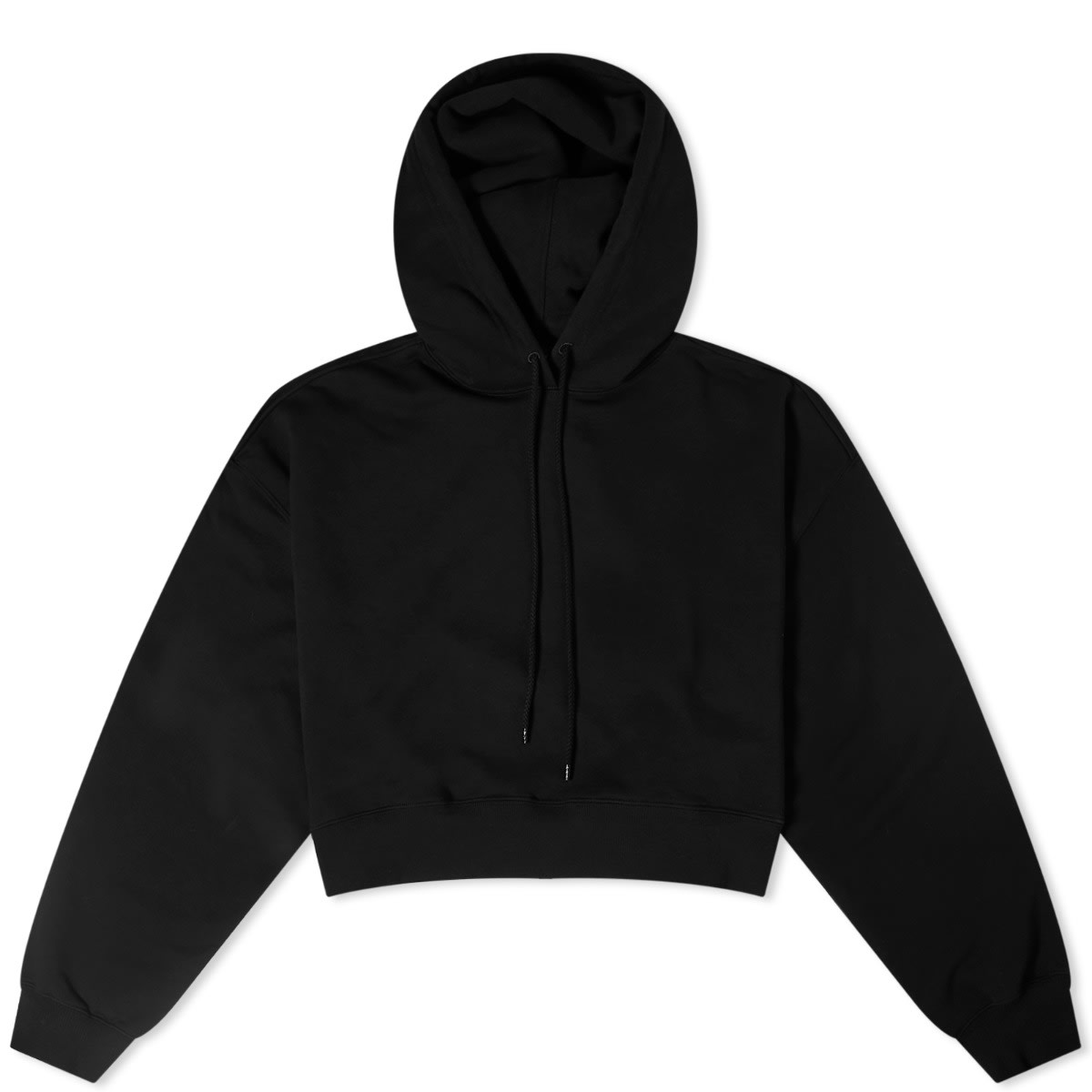 Суитчър WARDROBE.NYC Oversize Hooded Top Черно | W1065PC-BLK, 0