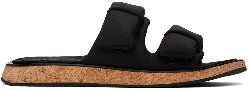 Облекло rag & bone Rag & Bone Parque Slides Черно | WFF24PF033NE33, 0