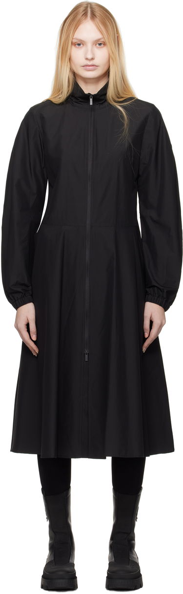 Pокля Moncler Moncler Front Zip Midi Dress Черно | K10932G000065977X, 0