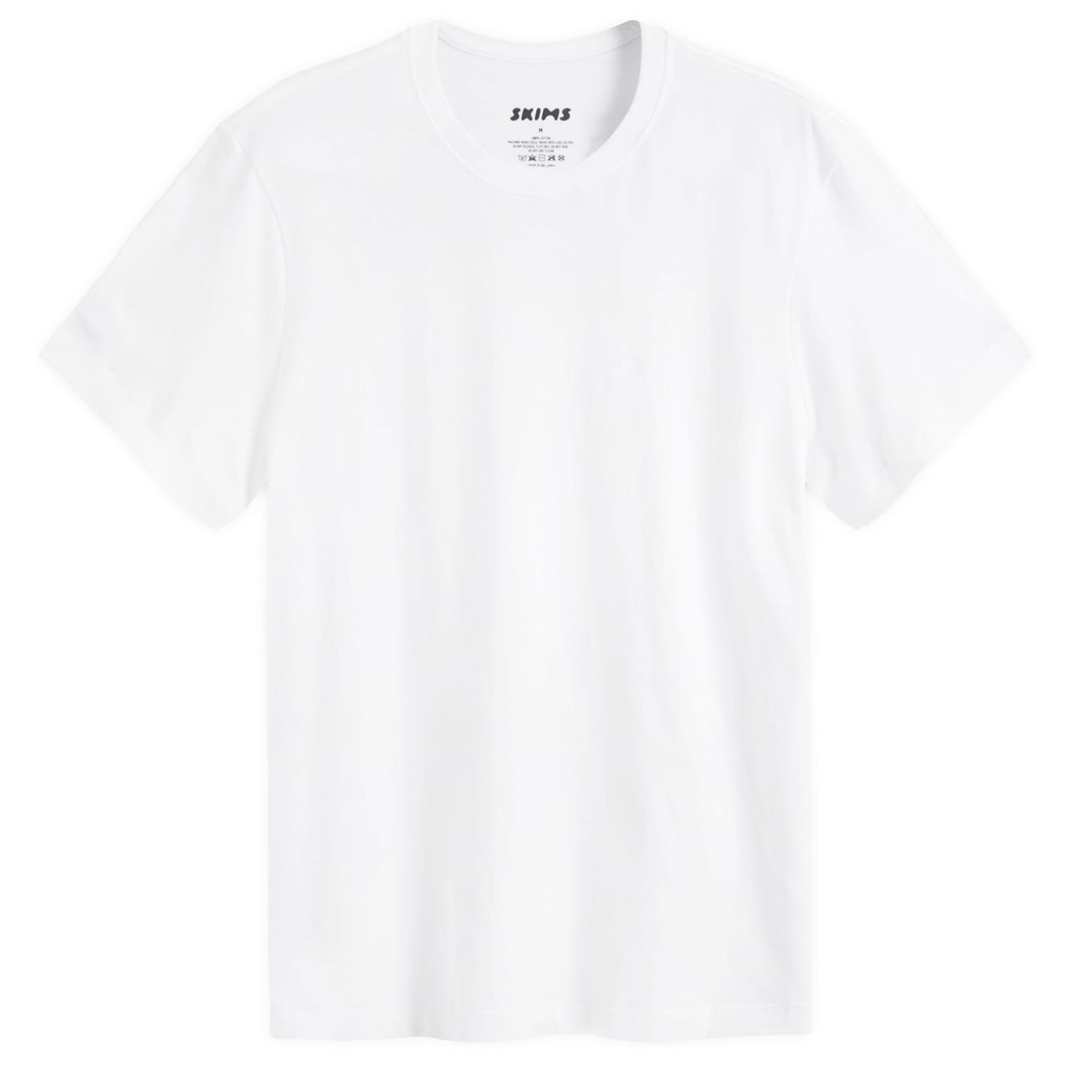 Тениска SKIMS Classic T-Shirt Бяло | TP-TSH-5701M-CH, 0