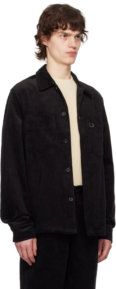 Риза Fred Perry Corduroy Overshirt With Long Sleeves Черно | M8723-102, 2