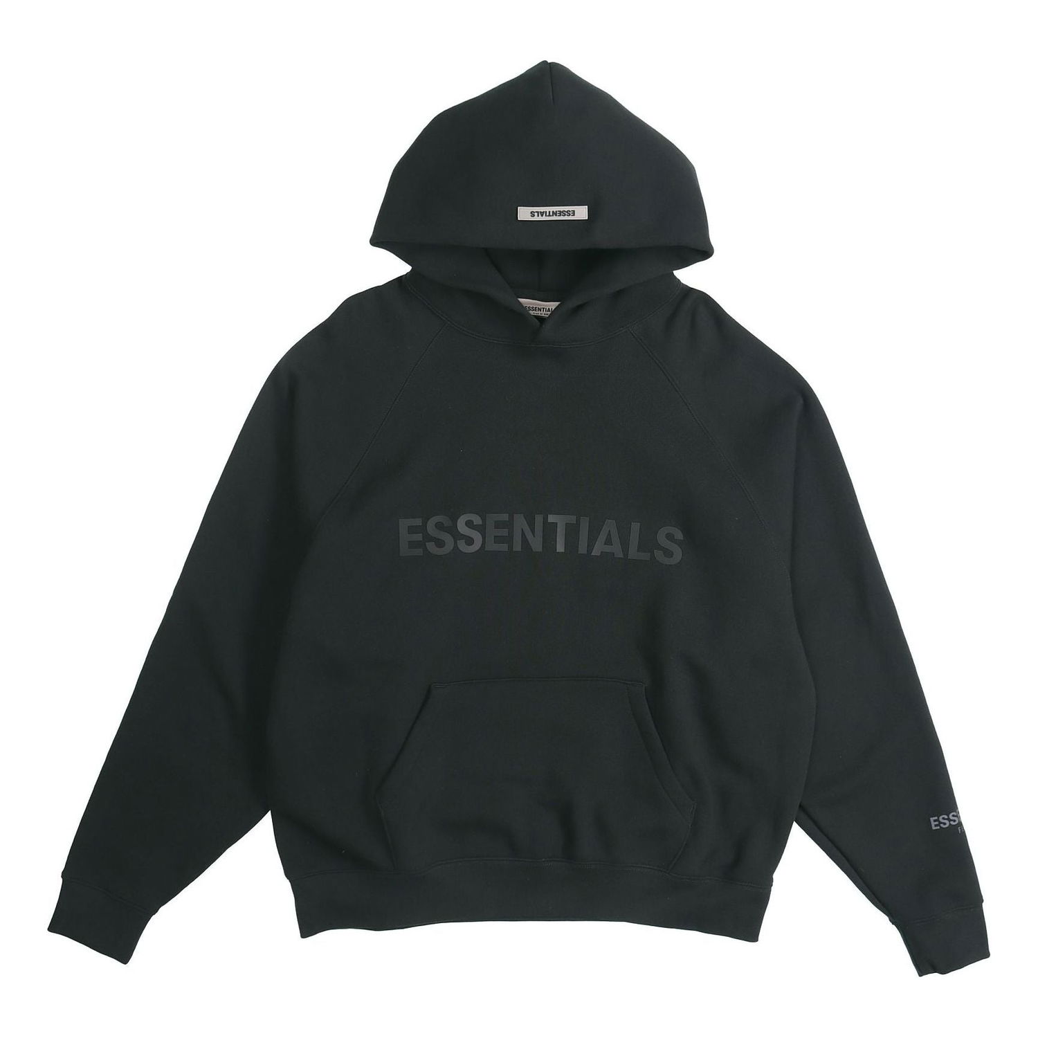 Суитчър Fear of God Essentials Logo Hoodie Черно | FOG-SS20-402, 0