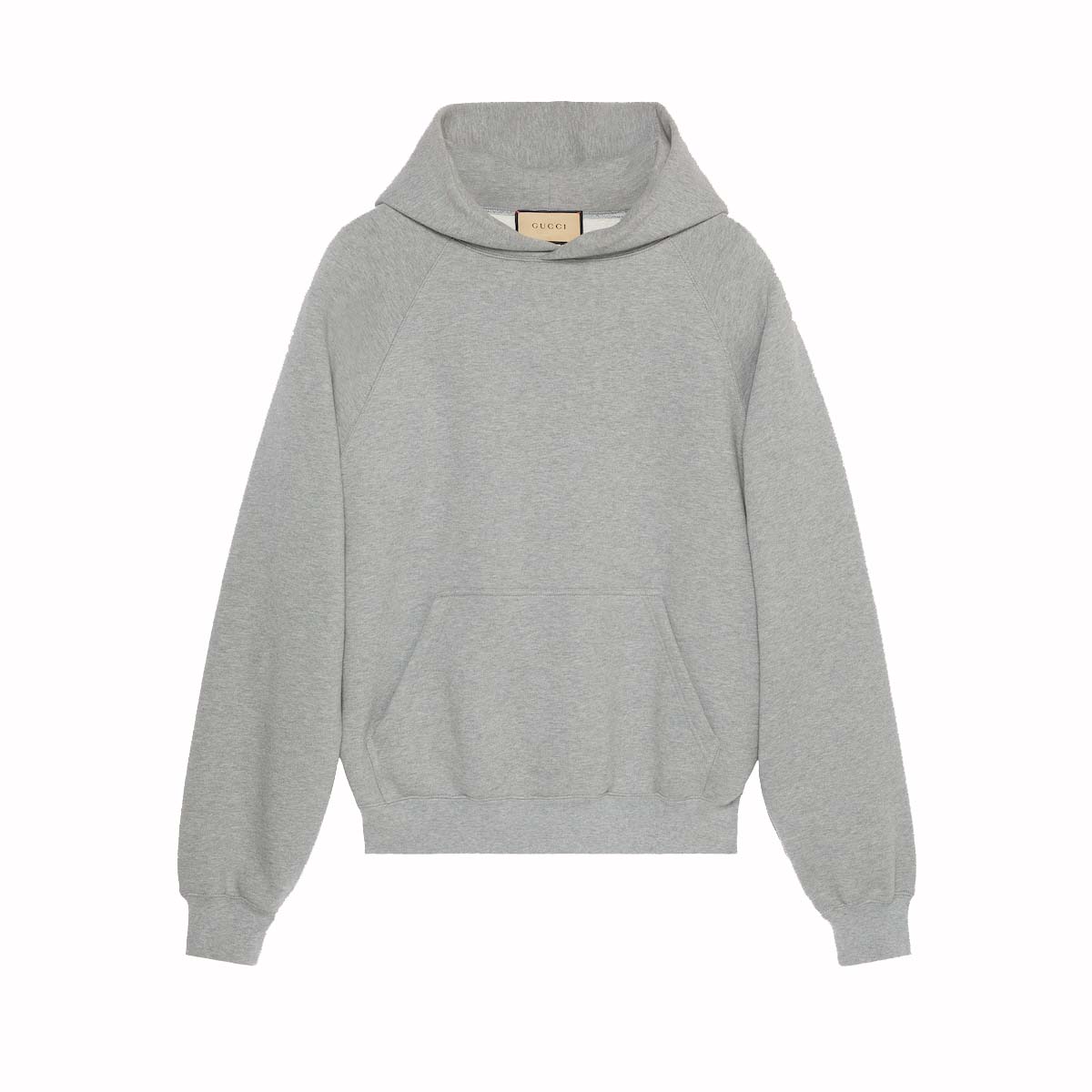 Суитчър Gucci Cotton Hooded Sweatshirt Сиво | 768454 XJF3Y 1230, 0