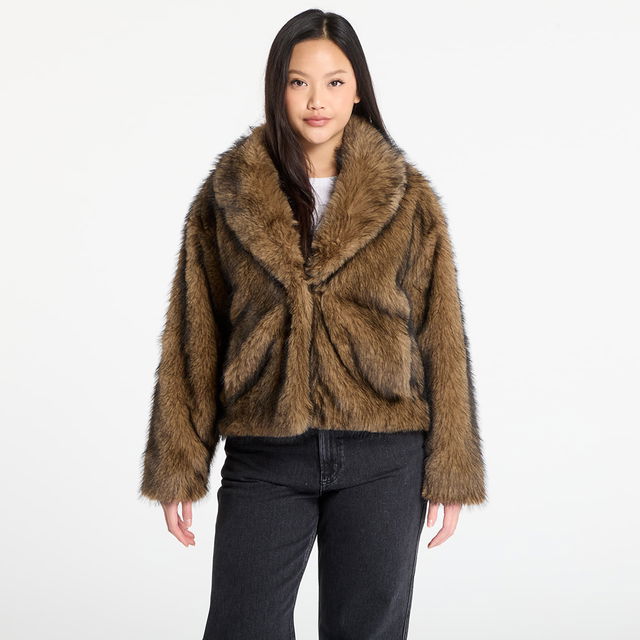 Short Faux Fur Jacket