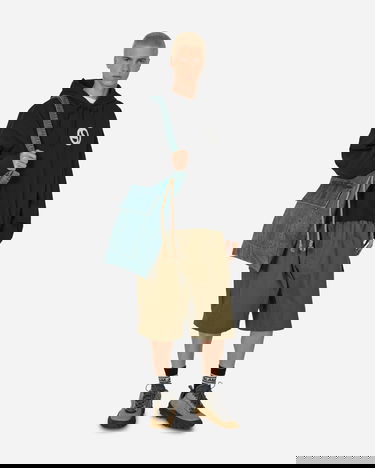 Къси панталони Acne Studios Ripstop Shorts Зелено | BE0146- AB7, 4