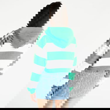 Суитчър Tommy Hilfiger Crop Stripe 1/4 Zip Hoodie Зелено | DW0DW15432 LY3, 4