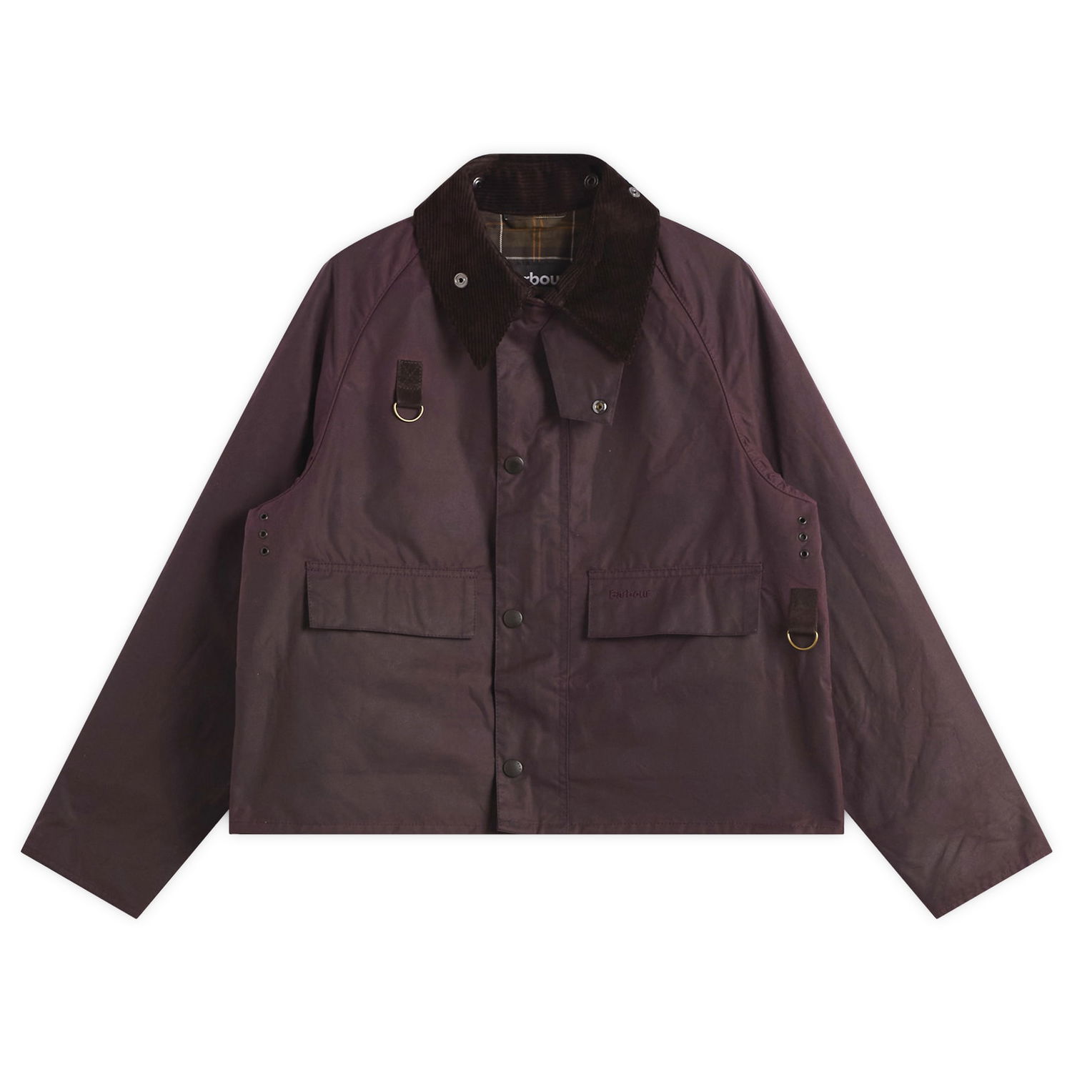 Яке Barbour Men's Spey Wax Jacket Size Large Бургунди | MWX1212RE91, 0