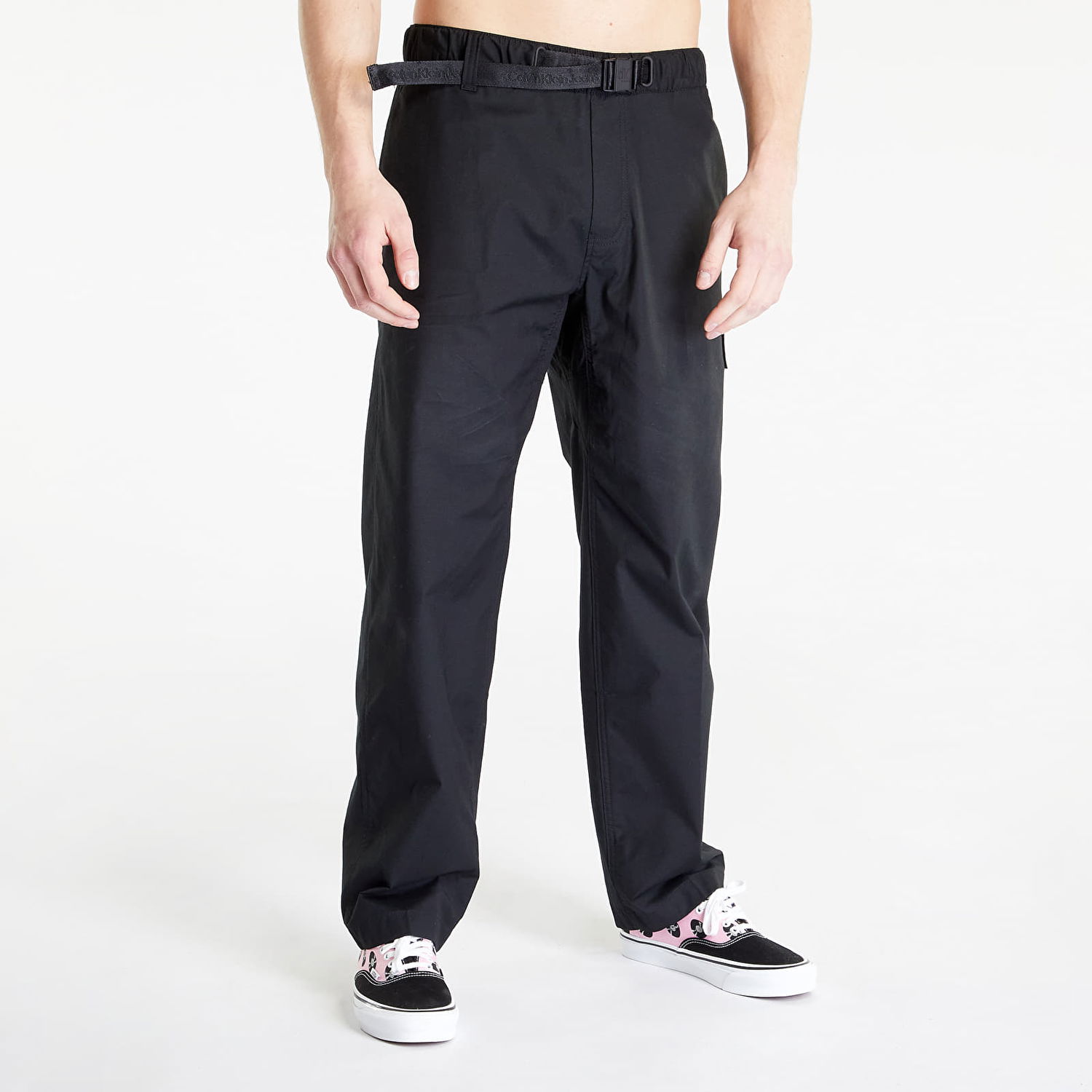 Панталони CALVIN KLEIN Jeans Straight Utility Rip Chinos Черно | J30J322920 BEH, 0