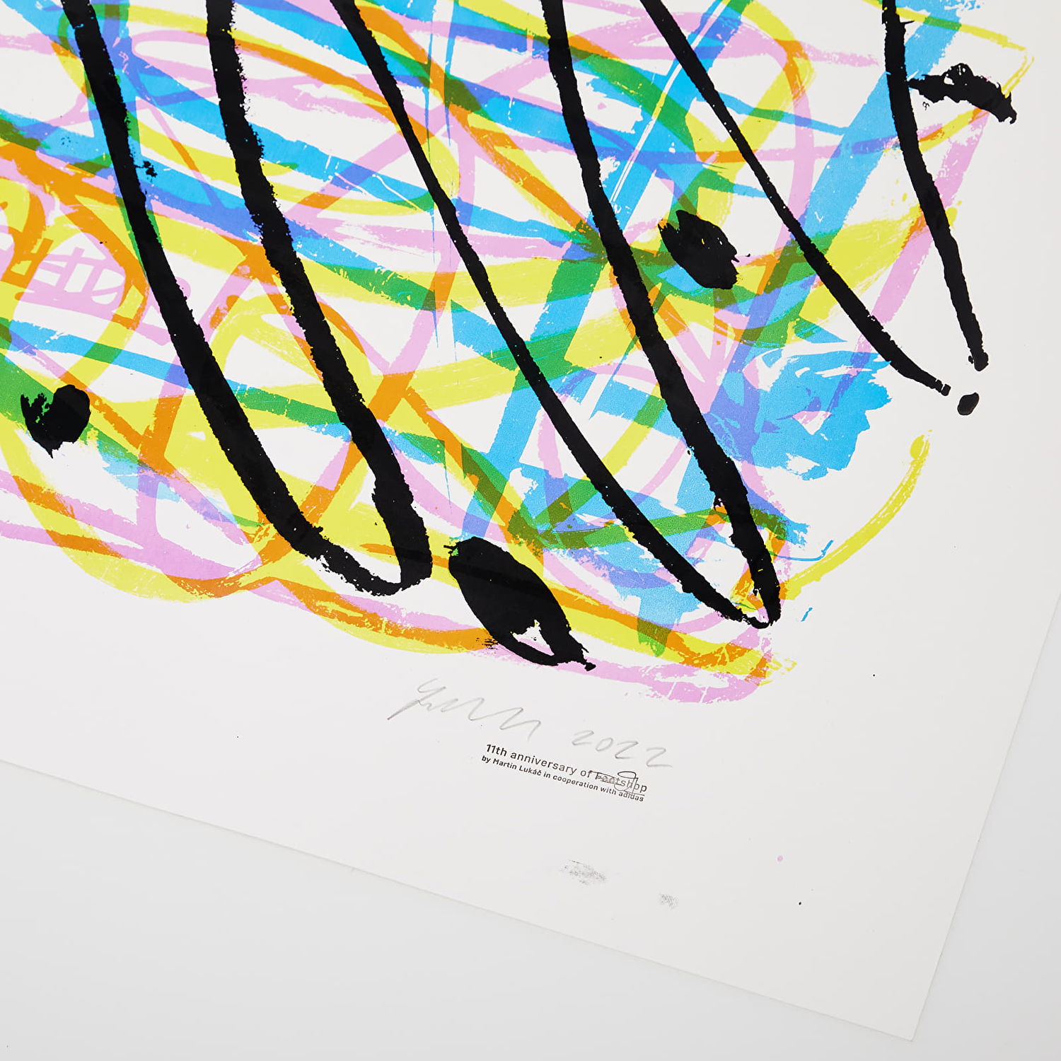 Аксесоари Footshop FTSHP 11th anniversary x Martin Lukáč Print 2 Многоцветен | FTSHP_235, 1