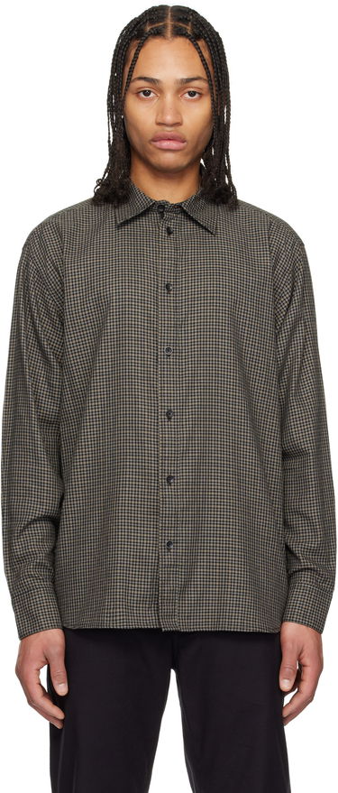 Риза rag & bone Rag & Bone Matthew Plaid Shirt Кафяво | MBW24HA003GHML, 0