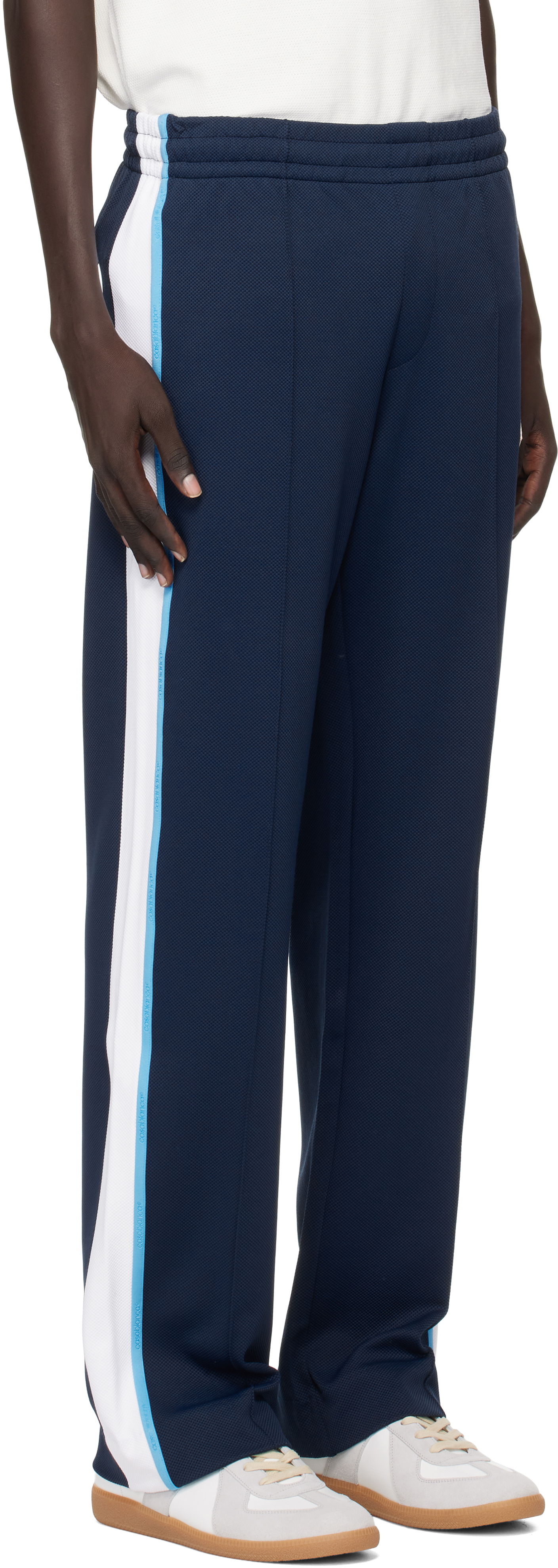 Спортни панталони Casablanca Casablanca Pique Track Pants Тъмно синьо | MPF25-JTR-192-01, 1