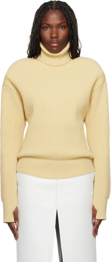 Пуловер Stella McCartney Long-Sleeve Turtleneck Sweater Жълто | 6K08703S2528, 0