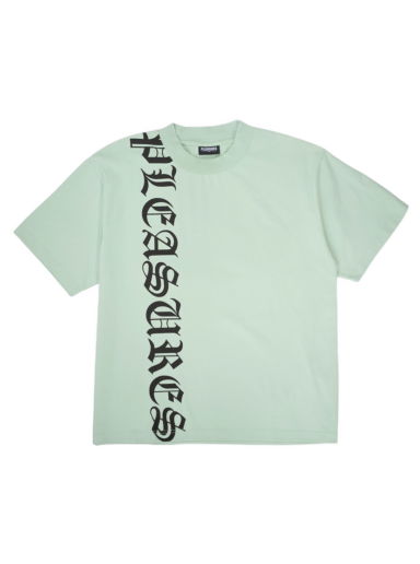 Тениска Pleasures Knight Heavyweight Tee Зелено | P23SU010-MINT