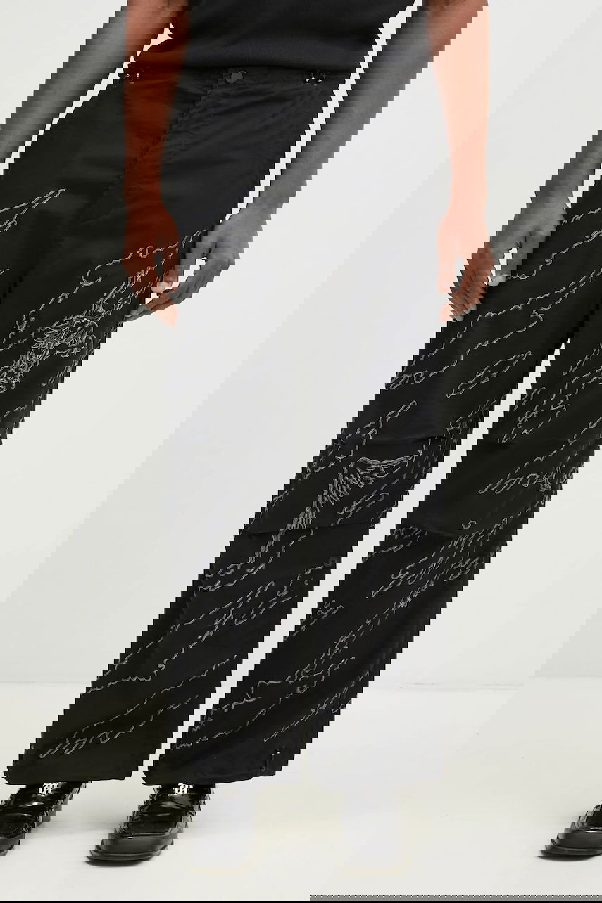 Панталони Maharishi Embroidered Pants Dpm: Sparse Bonsai Snopants Черно | 5340.BLACK, 0