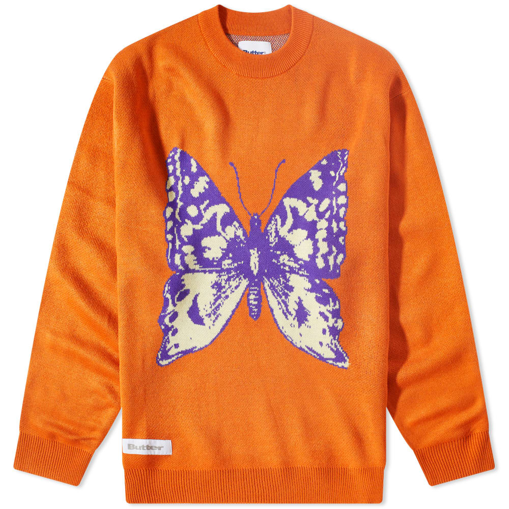 Пуловер Butter Goods Butterfly Crew Knit Оранжево
| BGQ422D12601, 0