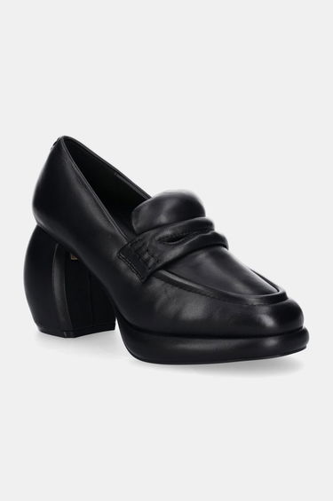 Кецове и обувки Clarks Leather Platform Loafers Черно | 26178343, 1