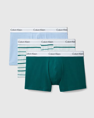 Боксерки CALVIN KLEIN Calvin Klein Icon Cotton Stretch Trunks (3-Pack) Зелено | LV00NB43920AC, 0