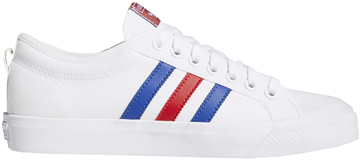 Кецове и обувки adidas Originals Nizza White Scarlet Royal Бяло | FV0657, 0