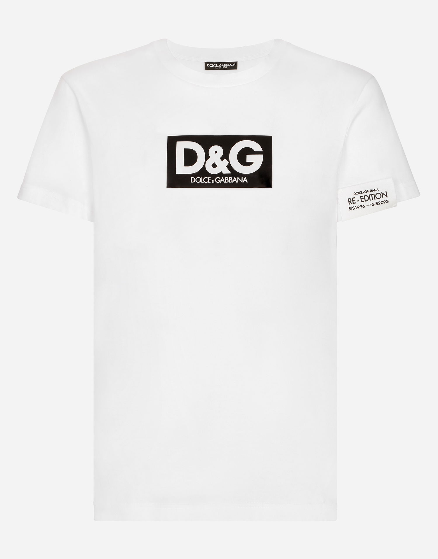 Тениска Dolce & Gabbana T-shirt M/corta Giro Бяло | G8QI4TFU7EQW0800, 0