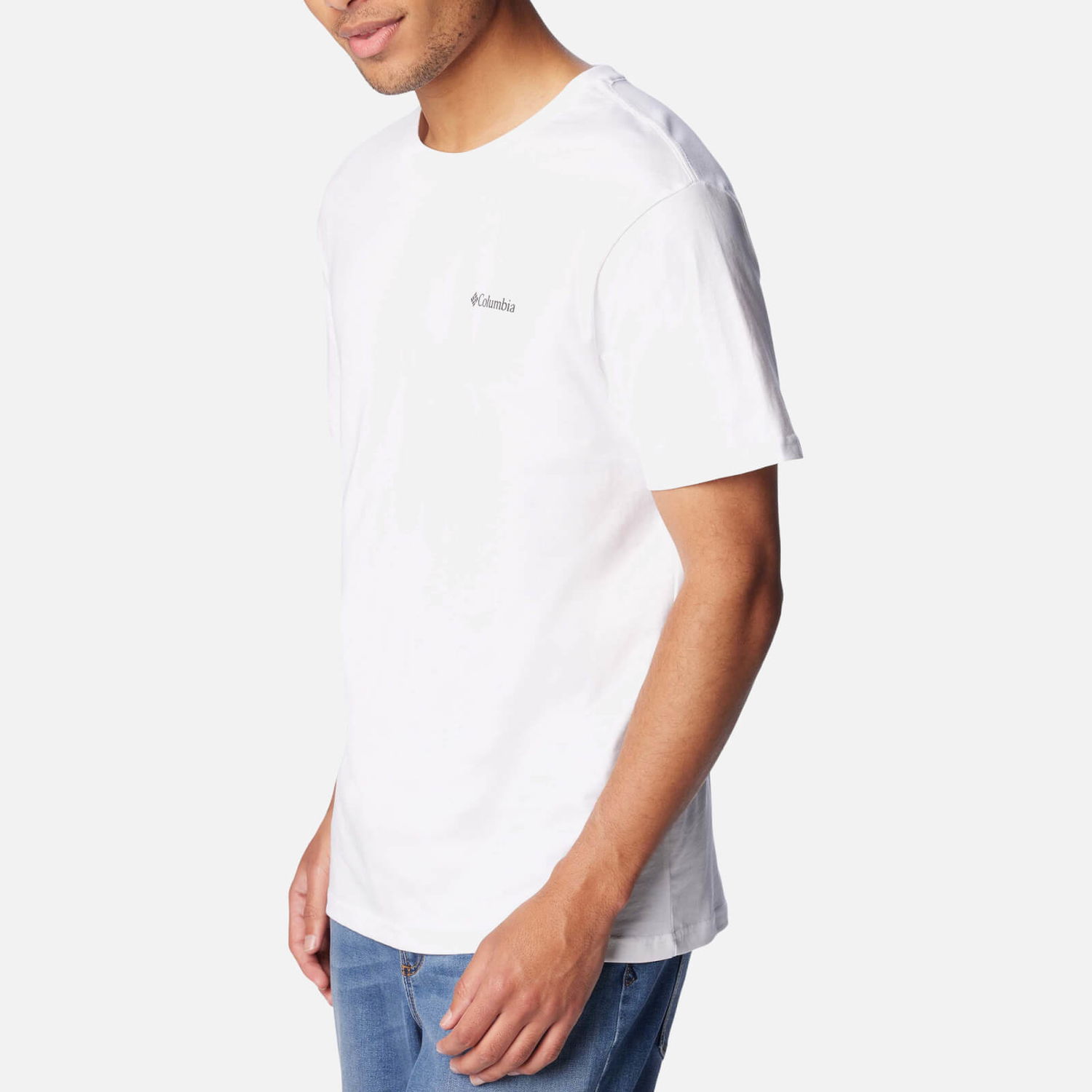 Тениска Columbia Columbia Basic Logo Organic Cotton T-Shirt Бяло | 1680053-112, 0