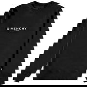 Reverse Print Crew Sweat