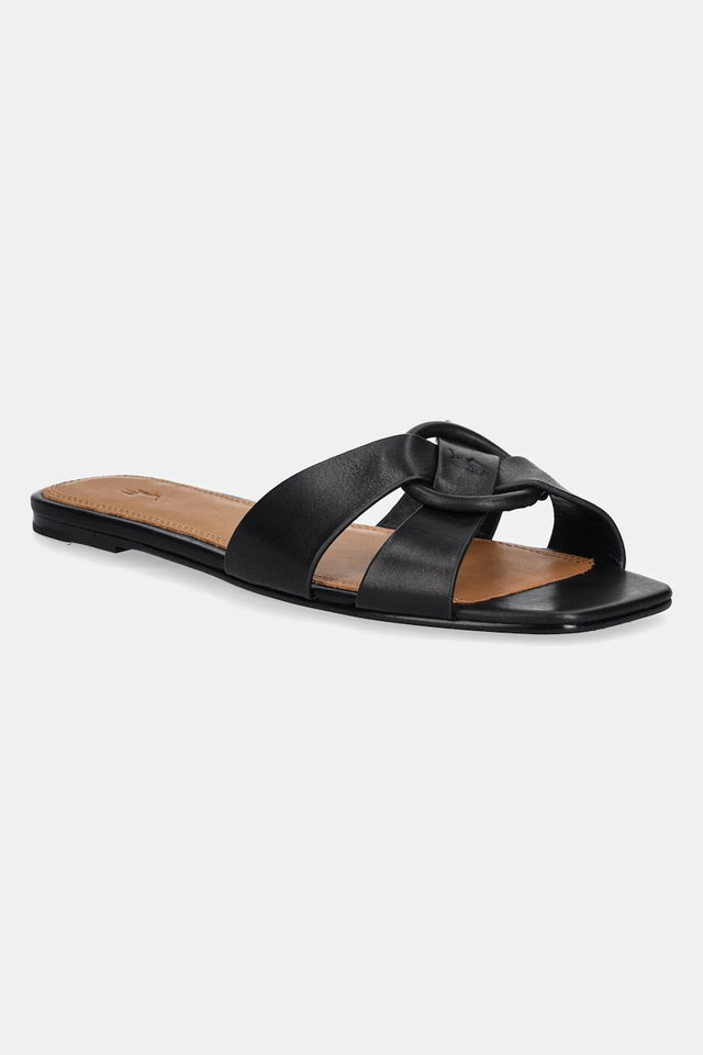 Polo Ralph Lauren Ring Leather Slides