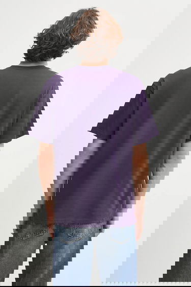 Тениска Carhartt WIP S/S Madison T-Shirt Лилаво | I033000.39FXX, 2