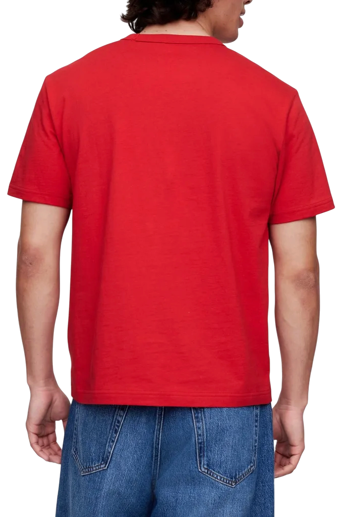 Тениска GAP T-Shirt Logo Americana Червено | 782369-02, 1
