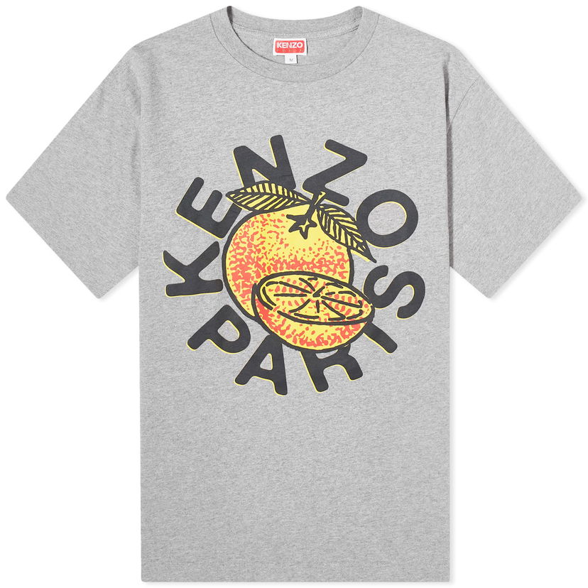 Тениска KENZO Big Orange T-Shirt Сиво | FE55TS2794SG-94C