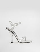 Dolce & Gabbana Mirror Calfskin Sandals