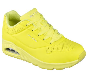 Кецове и обувки Skechers Uno Зелено | 73667-NYEL, 2
