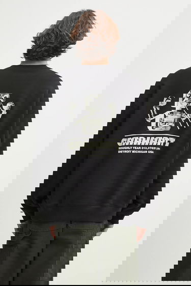 Суитчър Carhartt WIP Wiptopia Robot Graphic Oversized Sweatshirt Черно | I035644.89XX, 0