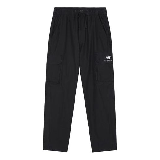 Карго панталони New Balance Casual Logo Cargo Pants Черно | AMP14313-BK