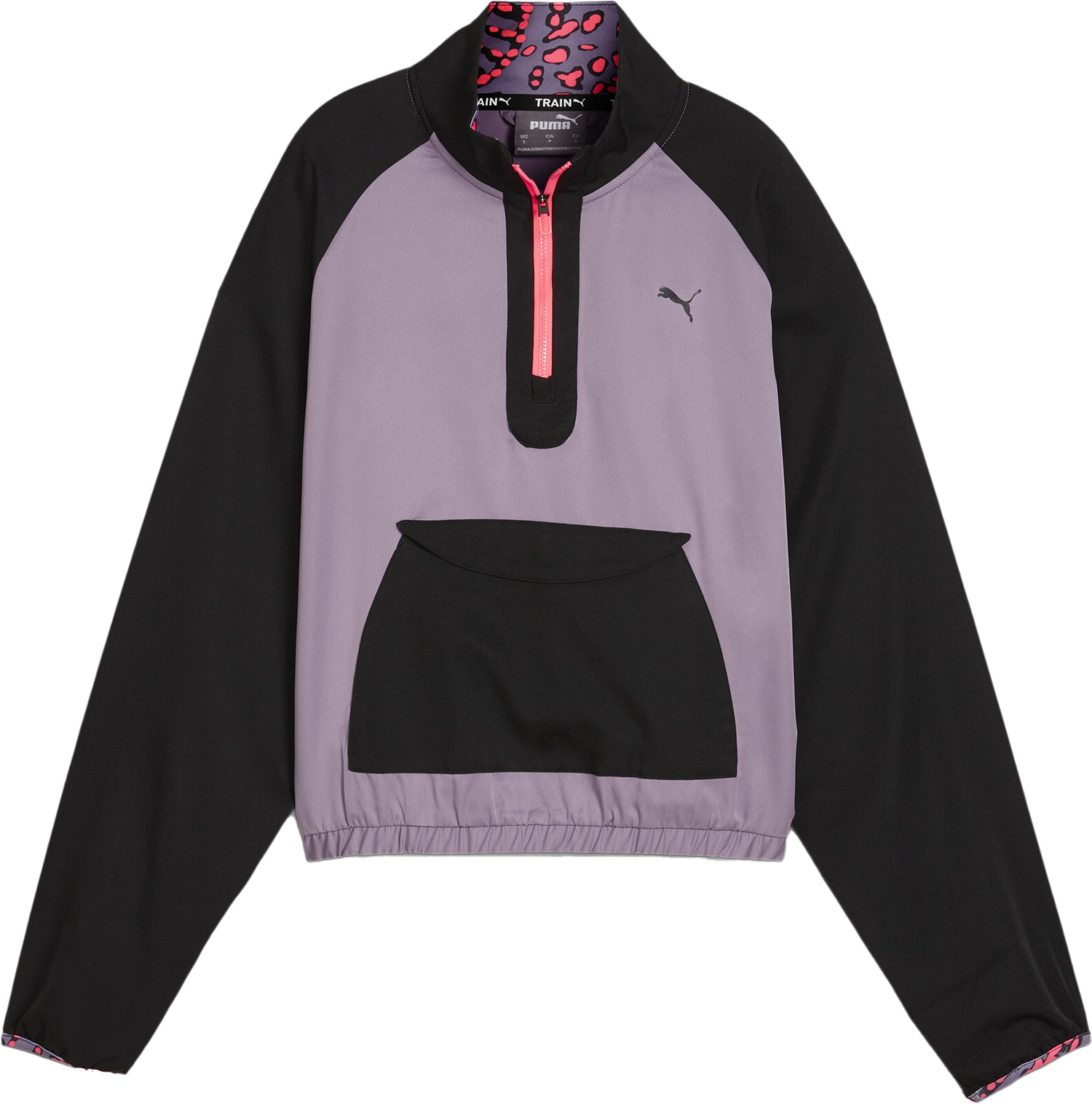 Суитчър Puma Puma Hypernatural Woven 1/2 Zip Jacket Лилаво | 525789-30, 0