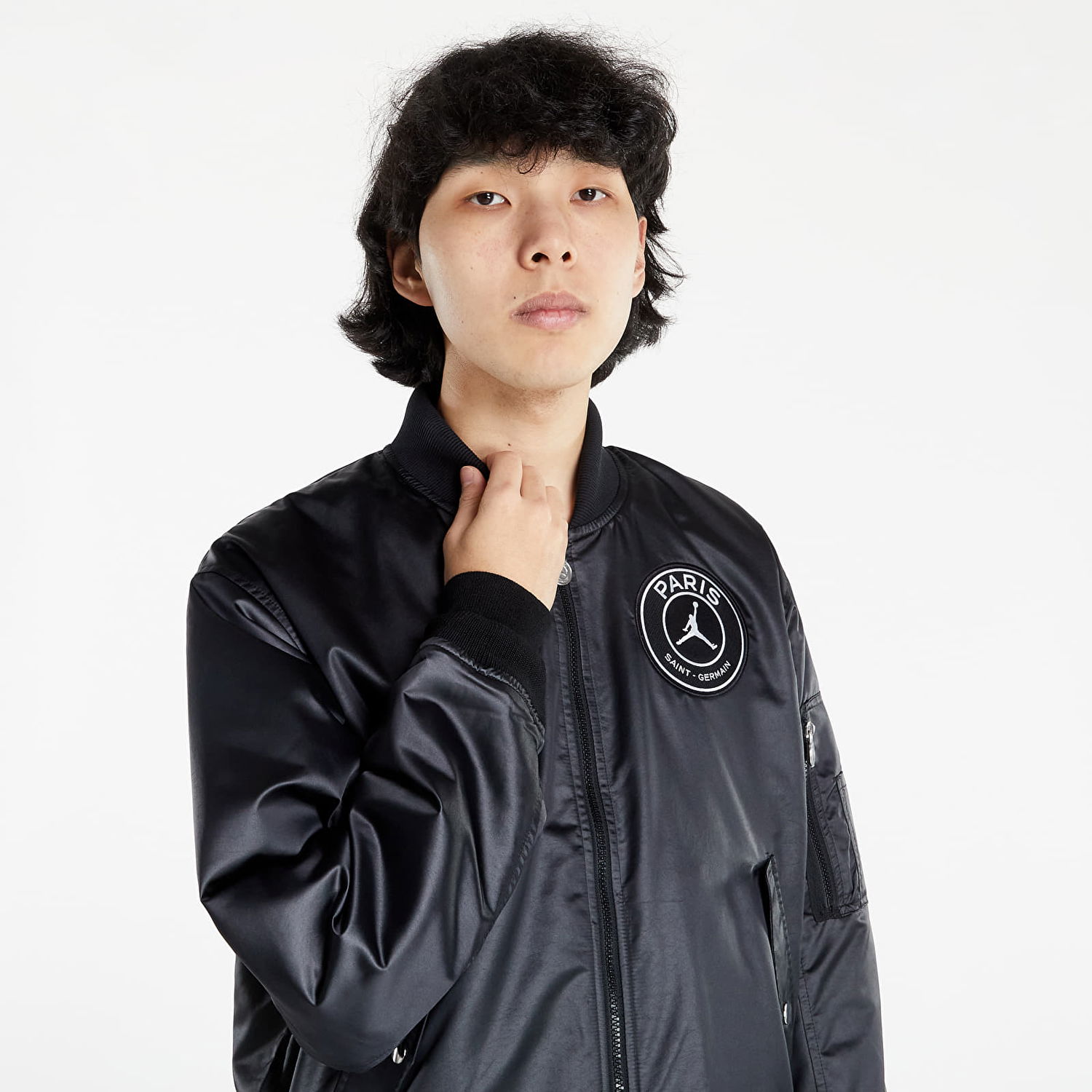 Яке бомбър Jordan Paris Saint-Germain MA-1 Jacket Черно | DB6492-010, 1