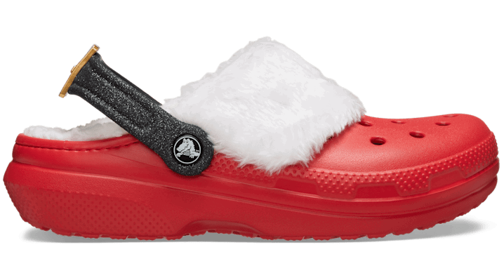 Кецове и обувки Crocs Classic Lined Santa Clogs Червено | 210933-6WE, 0