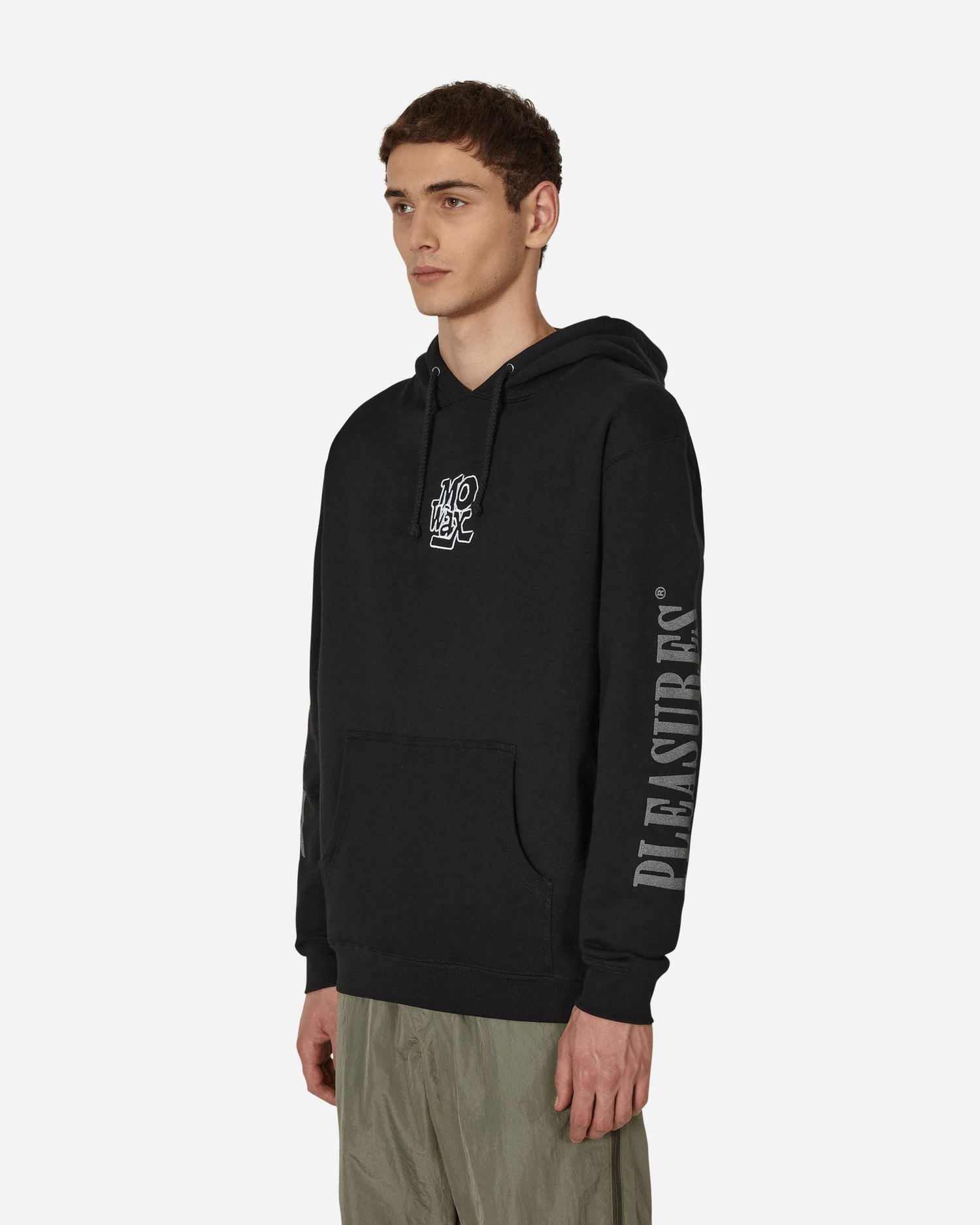 Суитчър Pleasures Music Premium Hooded Sweatshirt Черно | P22U007 BLACK, 1