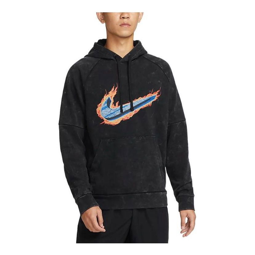 Суитчър Nike Men's Fleece Hoodie Черно | DX1556-010