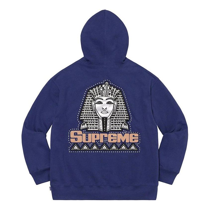 Суитчър Supreme Pharaoh Studded Hoodie Синьо | SUP-FW20-020, 0