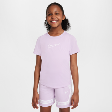 Тениска Nike Dri-FIT One Fitted Short Sleeve T-Shirt Лилаво | FZ5600-537, 1