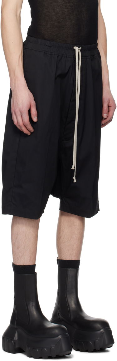Къси панталони Rick Owens Rick Owens Hollywood Pods Shorts Черно | RU01E5384 TE, 1