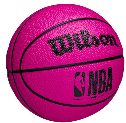 Спортна екипировка Wilson Tennis NBA DRV Mini Basketball Розово | wz3012802xb, 1