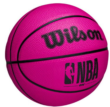 Спортна екипировка Wilson Tennis NBA DRV Mini Basketball Розово | wz3012802xb, 1