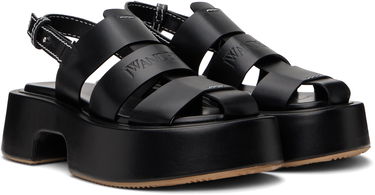 Кецове и обувки JW Anderson JW Anderson Stripe Platform Sandals Черно | SN0099-LA0323, 3
