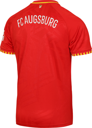 Фланелка Mizuno Mizuno FC Augsburg Away Jersey 2025/26 Червено | p2gacx11-52, 4