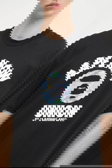 Тениска AAPE by A Bathing Ape Basic Graphic T-shirt Черно | AAPTEM1643XXO, 3