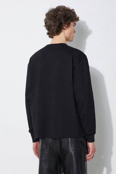 Тениска Neighborhood NEIGHBORHOOD Classic-P Crewneck Long Sleeve T-Shirt Черно | 241FPNH.CSM05, 2